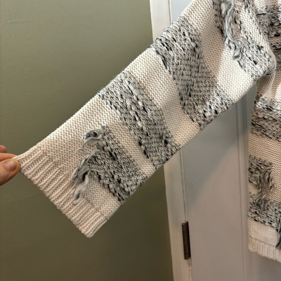 Lou & Grey Fringe Out Mock Neck Sweater, Size Small - Picture 8 of 16